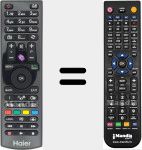 Replacement remote control for RC4870 (0530018912)