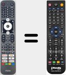 Ersatzfernbedienung für 0530089674 (70061580)