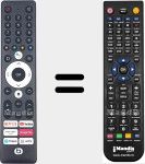 Ersatzfernbedienung für RC600 (06A60R41PT001)