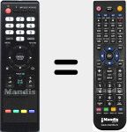 Replacement remote control for 076R0SK011