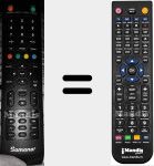 Ersatzfernbedienung für SA32001HD