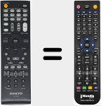 Ersatzfernbedienung für RC-762M (24140762)