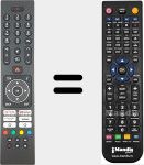 Ersatzfernbedienung f&uuml;r RC45135TR (30110072)