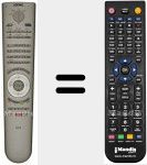 Ersatzfernbedienung f&uuml;r RC3 (3128 147 16221)