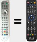 Ersatzfernbedienung für 6710V00138M