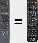 Replacement remote control for MHS187R (759551858000)