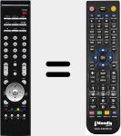 Replacement remote control for 845A45MTK15XBB