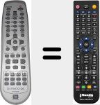 Replacement remote control for 97P1RA2FB0