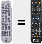 Ersatzfernbedienung f&uuml;r 97P1RA2FB1