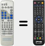 Replacement remote control for A3.2