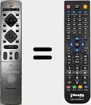 Replacement remote control for NS03E (AXD7368)