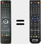 Ersatzfernbedienung für RC042