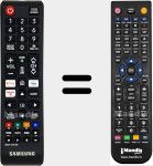 Replacement remote control for BN59-01315B