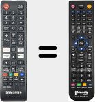 Replacement remote control for BN59-01483C