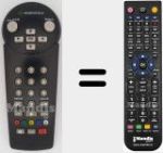 Ersatzfernbedienung für CANAL SATELLITE