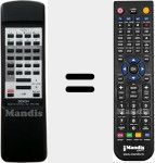 Replacement remote control for RC-176 (4990277004)
