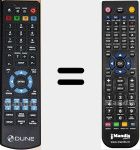 Ersatzfernbedienung für BD PRIME 3.0
