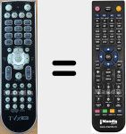 Ersatzfernbedienung für TVIX Slim S1 DUO