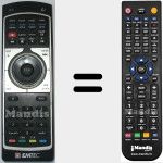 Replacement remote control for Movie Cube (S800)