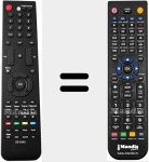 Replacement remote control for ER31601