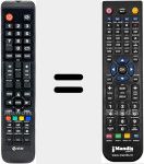 Ersatzfernbedienung für LEDTV29D1T1