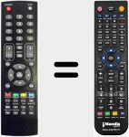Replacement remote control for ELCD32USB