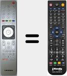 Ersatzfernbedienung für TS5-R5 NETFLIX (759551855900)