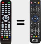 Replacement remote control for Grun002