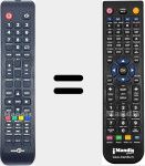 Ersatzfernbedienung für HI3205HD