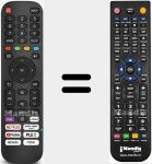 Replacement remote control for HV24H1