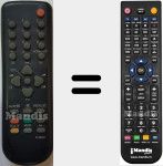 Ersatzfernbedienung f&uuml;r R-40A01