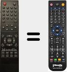 Replacement remote control for 6310-11