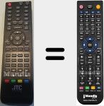 Replacement remote control for JTC001