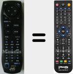 Replacement remote control for RM-RK256