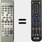 Replacement remote control for RMSUXP400R (RM-SUXP400RW2)