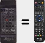 Replacement remote control for RC-74