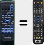 Replacement remote control for RCR0627 (A70161205)