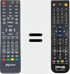 Ersatzfernbedienung für LEDTV821D