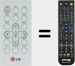 Replacement remote control for COV31606201