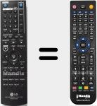 Replacement remote control for AKB35912903