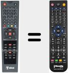 Replacement remote control for LTL 2402 S