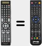 Replacement remote control for RC011SR (307010077005M)