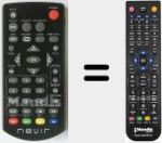 Replacement remote control for NVR2766