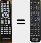 Replacement remote control for ND55KS4200S