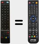 Replacement remote control for OK 23LED 32LED BLA-2