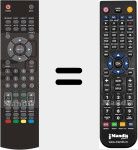 Ersatzfernbedienung für LCDTV19