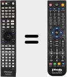 Replacement remote control for AXD7694 (8300769400010-IL)