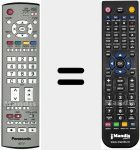 Replacement remote control for EUR7651080