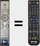 Replacement remote control for RC471301 (312814719481)