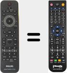 Ersatzfernbedienung f&uuml;r CRP651/01 (996510013745)